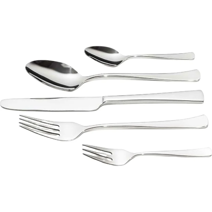 Elegantes 24-teiliges Besteck-Set Tallinn 18/10 Edelstahl – Perfekt für festliche und alltägliche Tische – Bild 1