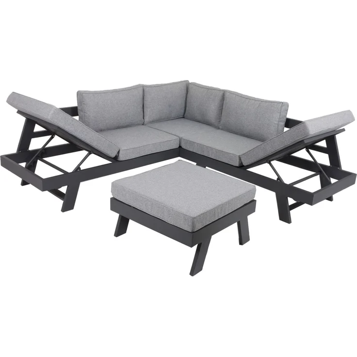 Garden Pleasure Lounge-Set DONNA, 3tlg. inkl. Auflagen – Bild 3