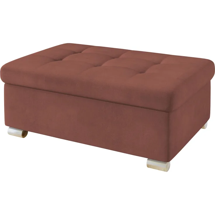 Polsterhocker Niko Groß (Farbe: Venus Velvet 2918)