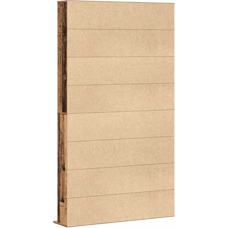 vidaXL CD Regal mit Regal Altholz 101 x 23 x 177,5 cm Holzwerkstoff 3329340 – Bild 4