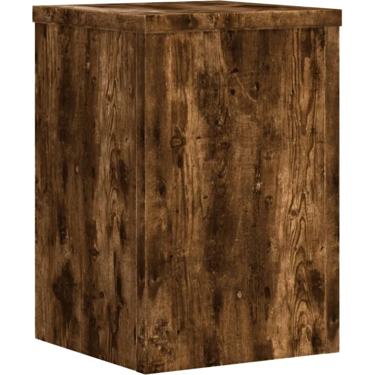 vidaXL Pflanzenständer 2 Stk. Räuchereiche 20x20x30 cm Holzwerkstoff 852901 – Bild 5