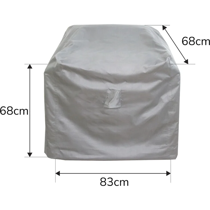 Pegaso Schutzhülle für Gartensessel, Polyester grau, 68 x 83 x 68 cm – Bild 2