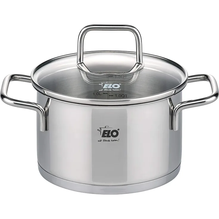 ELO Fleischtopf CITRIN D 16 cm silber