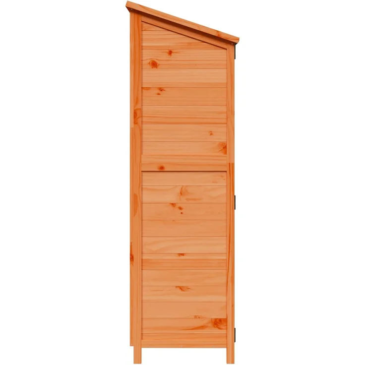 vidaXL Gartenschuppen Braun 106,5 x 56 x 176 cm Massivholz aus Fichte 42033451 – Bild 6