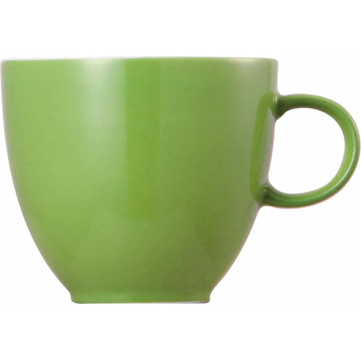 Thomas Sunny Day Espressotasse, Mokkatasse, Porzellan, Apple Green / Grün, Spülmaschinenfest, 80 ml, 14722