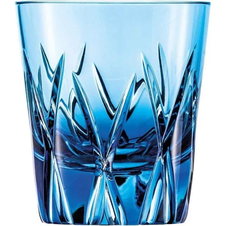 Becher Kristall London aqua (9,5 cm)