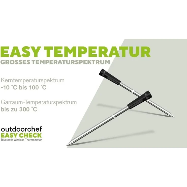 Outdoorchef Easy Check Thermometer Quadro - Wireless Bluetooth Grillthermometer – Bild 3