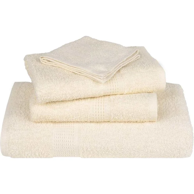 vidaXL Saunatücher FROGN 2 Stk. Creme 80x200 cm 360 g/m² 137007 – Bild 4