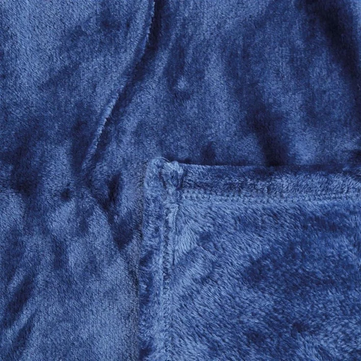 Kuscheldecke "Celina" Blau 80x120 cm – Bild 3