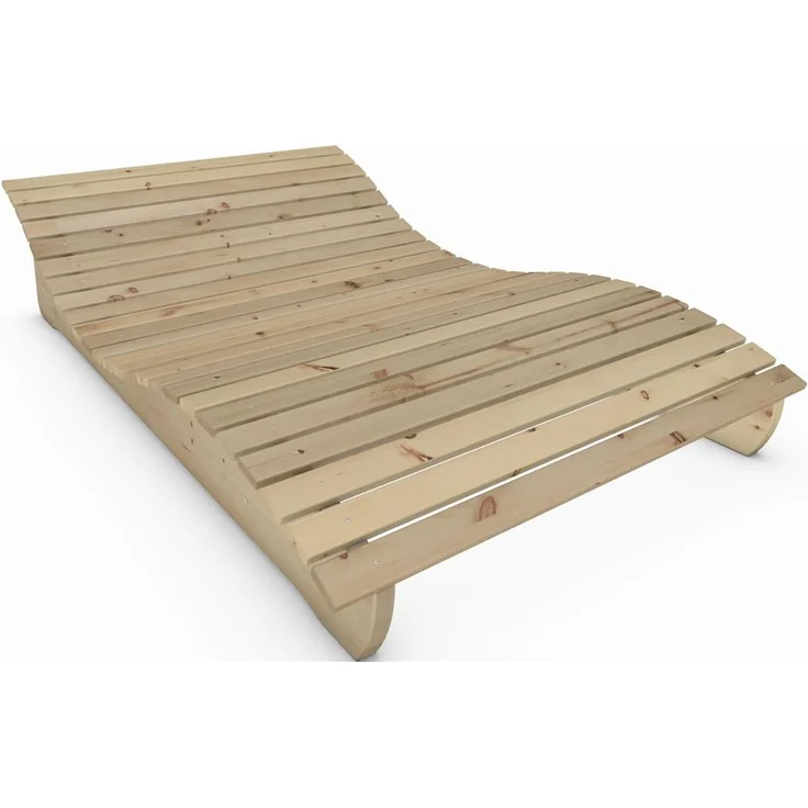 Gartenliege "Relax-Gertl" (Zirbe) 1-teilig Liegebreite 120 cm Himmelsliege – Bild 5