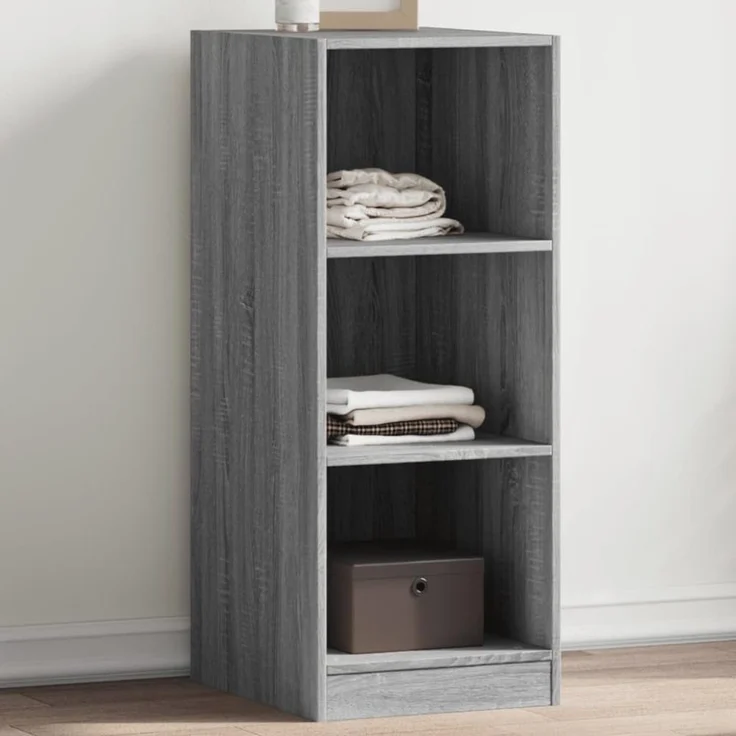 vidaXL Kleiderschrank Grau Sonoma 48x41x102 cm Holzwerkstoff 840833 – Bild 1