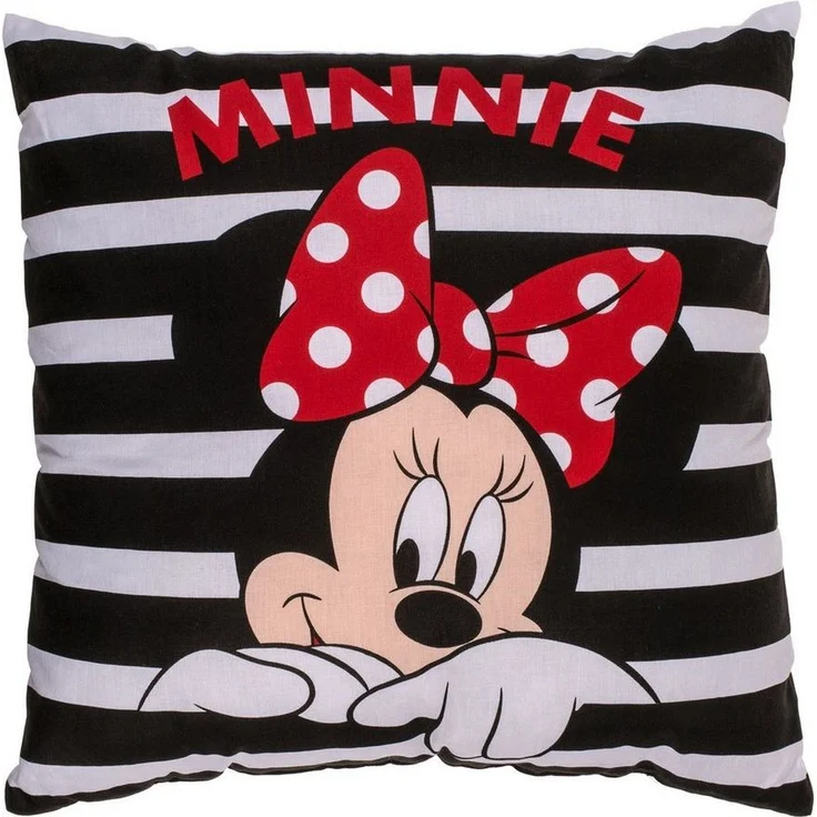 Out of the Blue Dekokissen Deko-Kissen Disney Minnie Maus Mouse 40 x 40 cm, Vorder-/Rückseite unterschiedliches Motiv – Bild 5