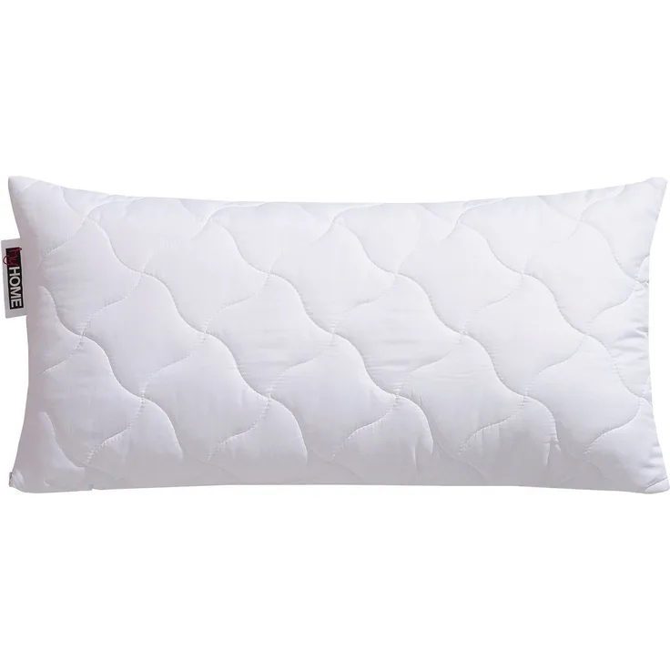 OTTO home Microfaserkissen Fantasy Kopfkissen 40x80 oder 80x80 cm, Made in Germany, Füllung: 100% ökologisches, klimaregulierendes Polyester, Bezug: Polyester, Microfaser oder Baumwolle (ECO), Bauchschläfer, Rückenschläfer, Seitenschläfer, Bezug Polyes...
