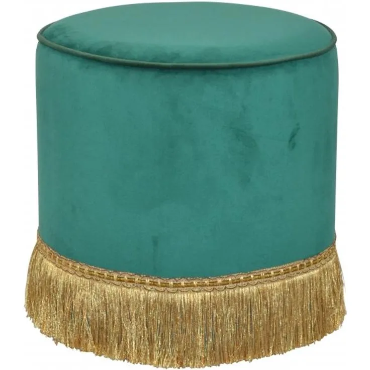 Sitzhocker/-pouf "Angela" grün