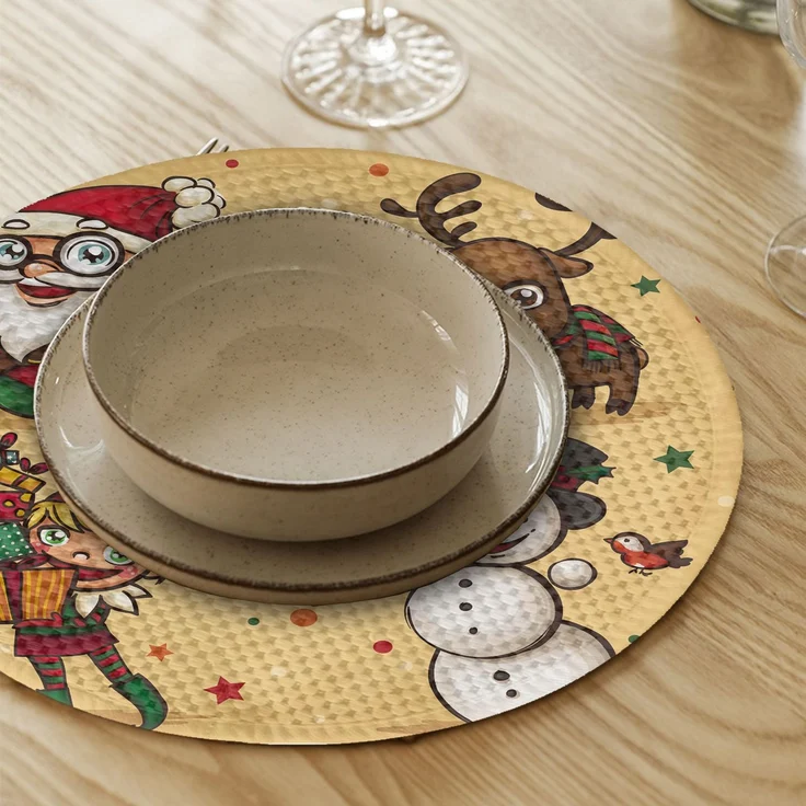 Hermia Concept '2979Supla' Tischset, Mehrfarbig, Ø 37 cm – Bild 2