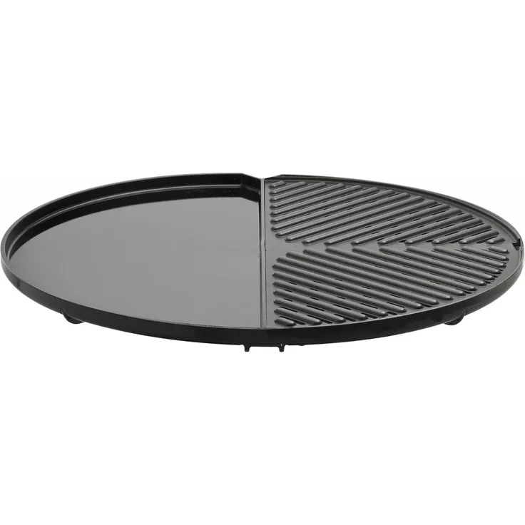 Cadac 'BBQ Plancha 50' Grillplatte für Citi Chef 50 & Carri Chef 50 8910-108, Aluminium schwarz, ø 46 cm