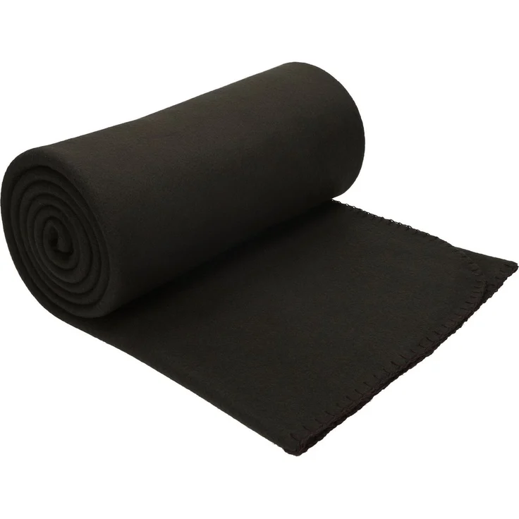 Wohndecke Luxus Fleecedecke Kuscheldecke Größe 130x170 cm Farbe braun, Betz, 180 g/m² – Bild 1