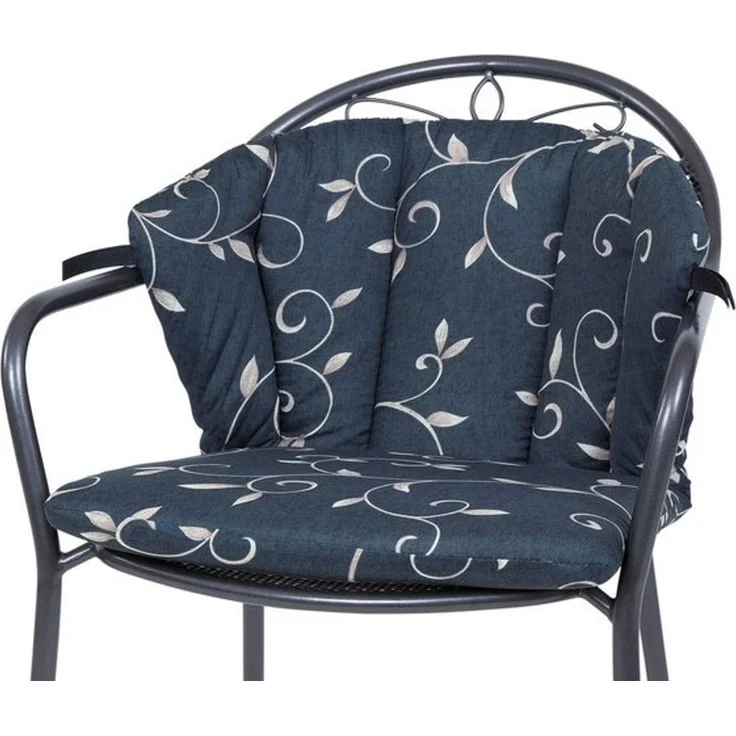 KETTtex Polsterauflage für Royal Garden MWH Sessel Elegance 2223 anthrazit Ranke KETTtex, (1 St) – Bild 3