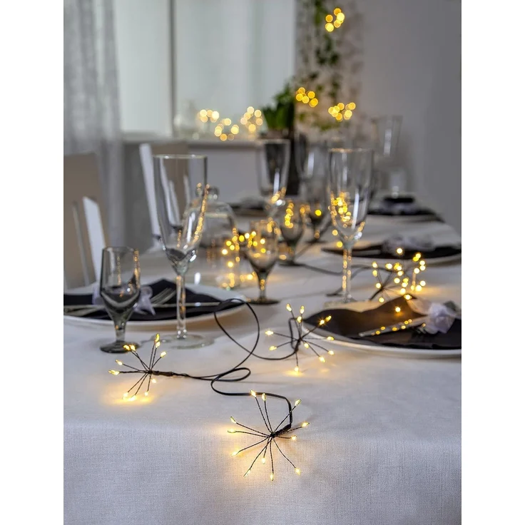 Star LED-Lichterkette 'Dew Drop Flower', 8 Blumen, – Bild 4