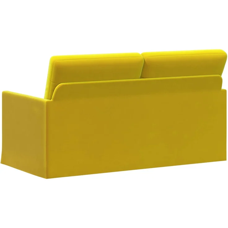 vidaXL 2-Sitzer Sofa Gelb 150 x 81 x 82 cm Samt (V) 42041094 – Bild 4