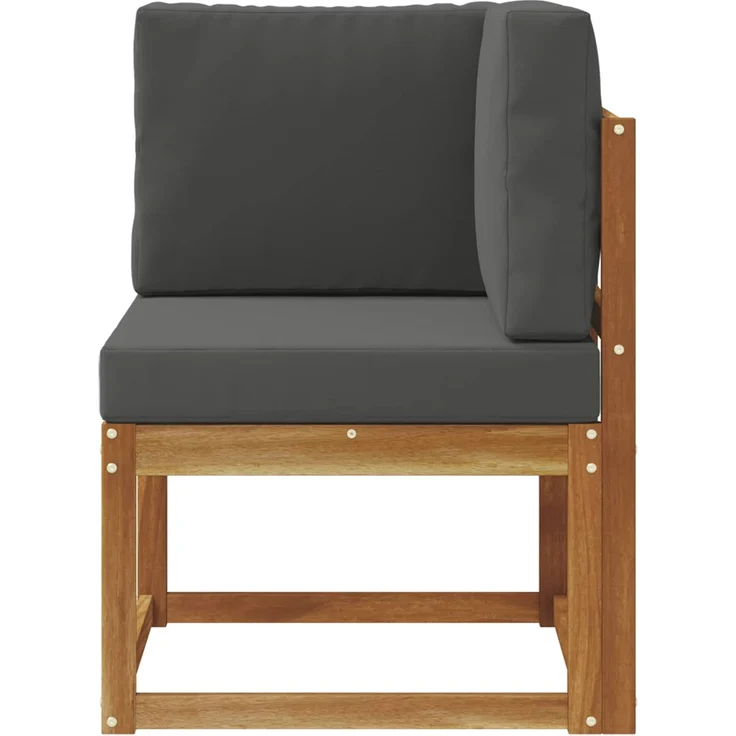 vidaXL Outdoor Ecksofa Massivholz Akazie 900466 – Bild 3