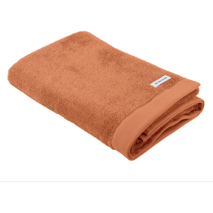 TOM TAILOR Handtuch Set, 12-tlg. - Color Bath, 2x Duschtuch, 4x Handtuch, 6x Gästetuch Koralle Set – Bild 2