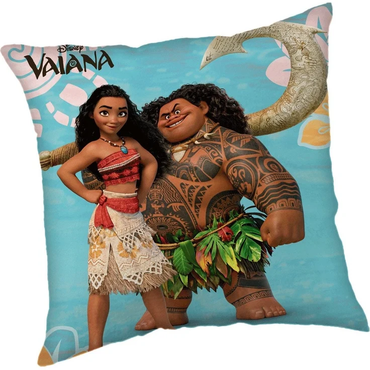 Disney Vaiana Kopfkissen (1 Stück) Premium Dekokissen mit beidseitigem Digitaldruck – Bild 3