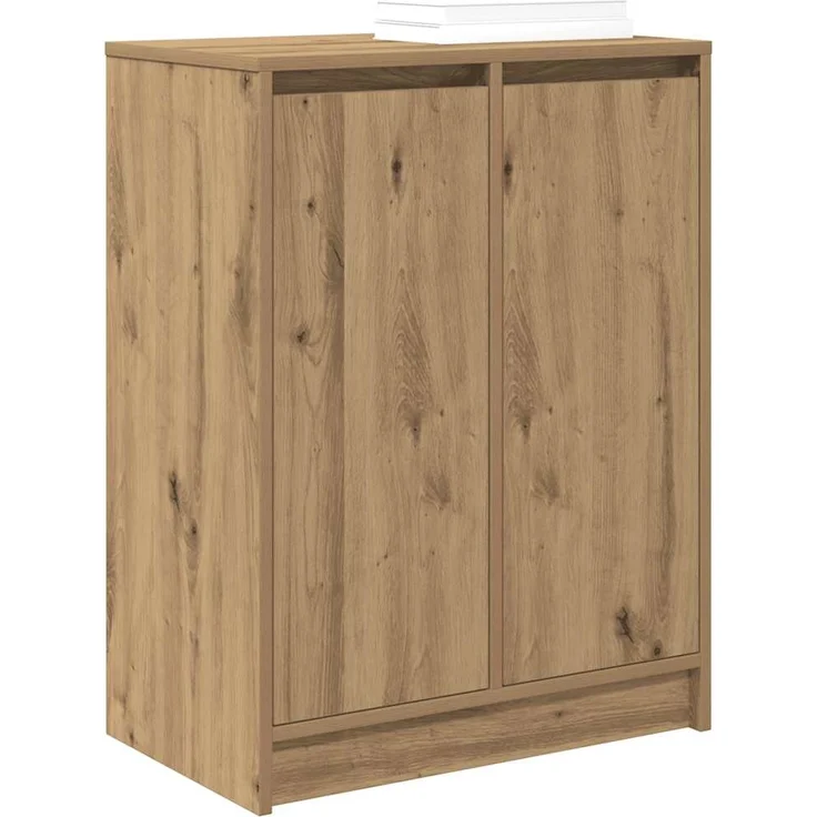 vidaXL Schuhschrank Artisan-Eiche 57x34x76 cm Holzwerkstoff 861876 – Bild 3