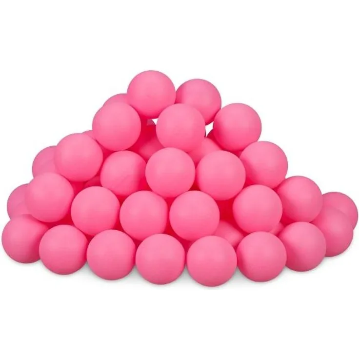 Pinke Beer Pong Bälle im 100er Set 10043480