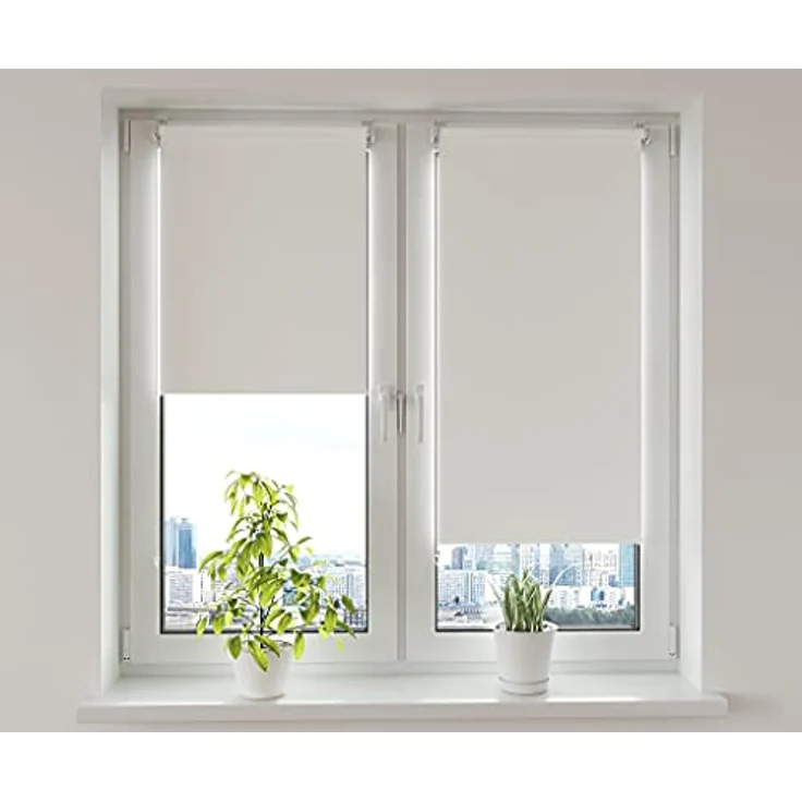 Verdunkelungsrollo Klemmfix ohne Bohren 50cm x 100cm Olivegrün Verdunklungsrollo Fensterrollo Rollo Seitenzugrollo Klemmrollo für Fenster & Tür – Bild 7