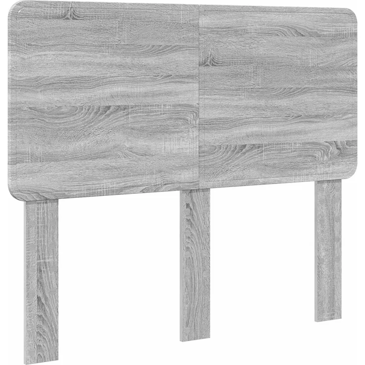 vidaXL Bettrahmen Graues Sonoma 120 x 190 cm Massives Kiefernholz 3412520 – Bild 5