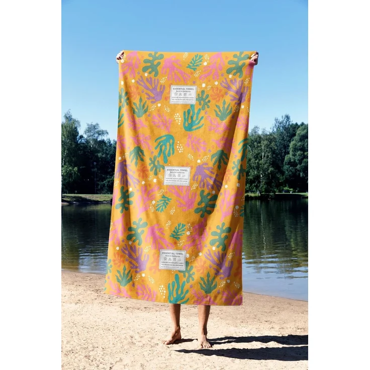 Mijolnir 'Move Like Matisse 70' Strandtuch, Mehrfarbig, 70 x 130 cm – Bild 2