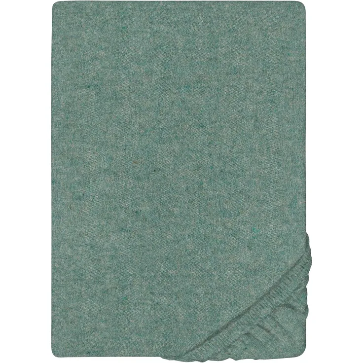 biberna Spannbetttuch , fichte, 1x 180x200 cm - 200x200 cm