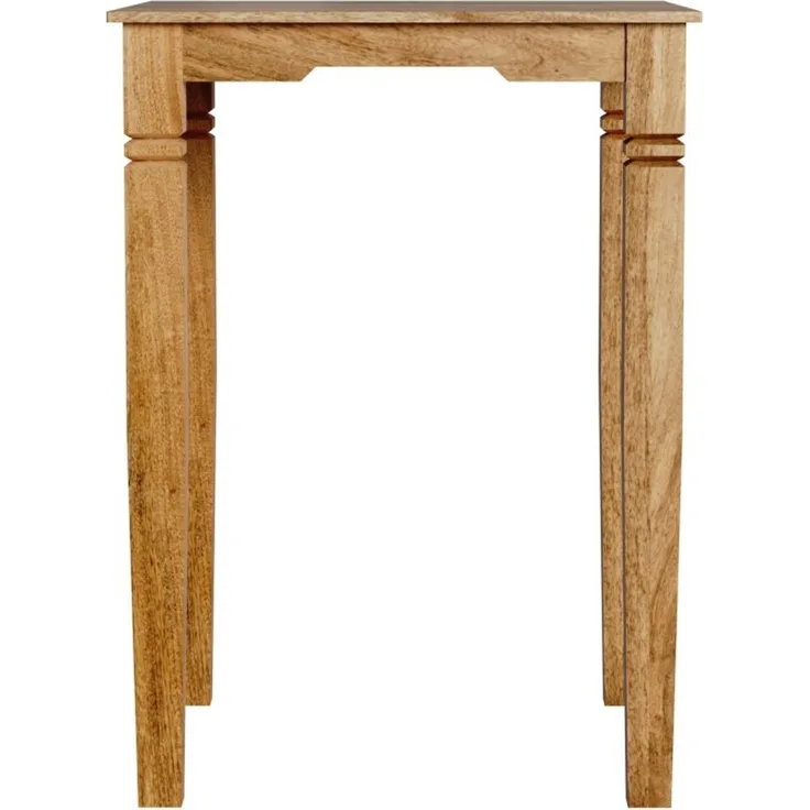 Bar-Esstisch 80x110x80 aus indischem Mango-Massivholz