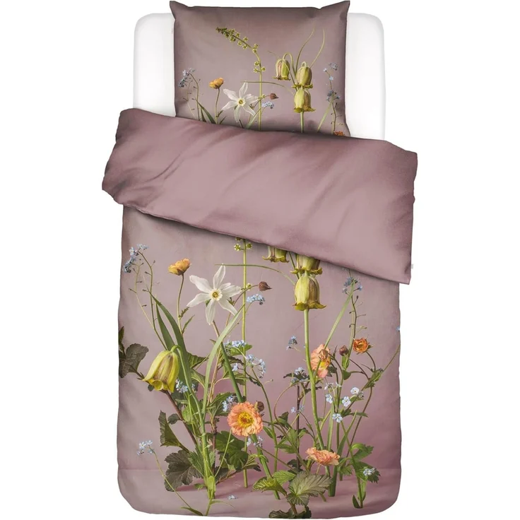 Essenza Bettwäsche Ficaria Woodrose Baumwollsatin, 155x220 cm – Bild 4