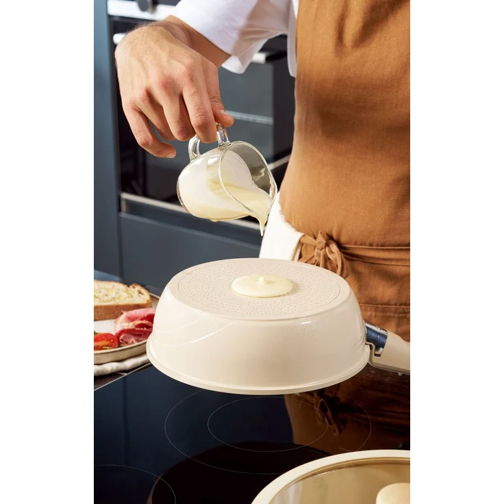 Hermia Concept 'Hona Daily - Cream' Topfset (9-teilig), Creme, Ø 24 cm – Bild 4
