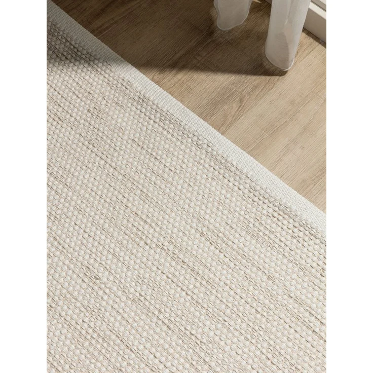 benuta Teppich Ron, rechteckig, Höhe: 5 mm, 100% Baumwollteppich, Minimalistisch, Pflegeleicht, Wohnzimmerteppich – Bild 2