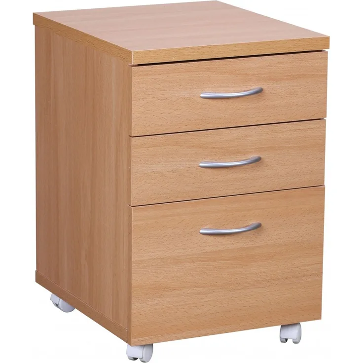 Rollcontainer in Braun - 40x45x60cm (LxBxH)