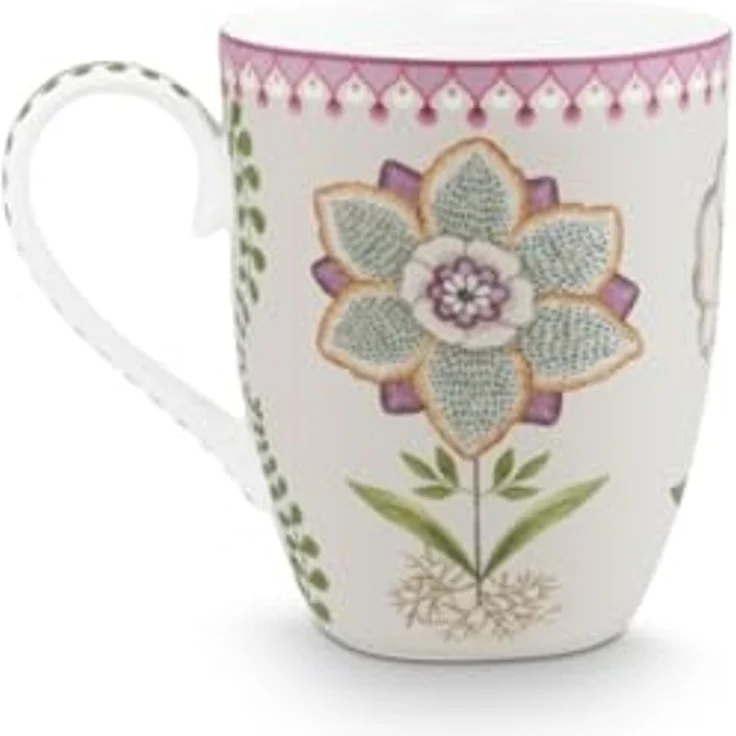 PiP Studio Tasse Henkelbecher-Set Lily & Lotus Lila (350ml) (2-teilig) – Bild 6