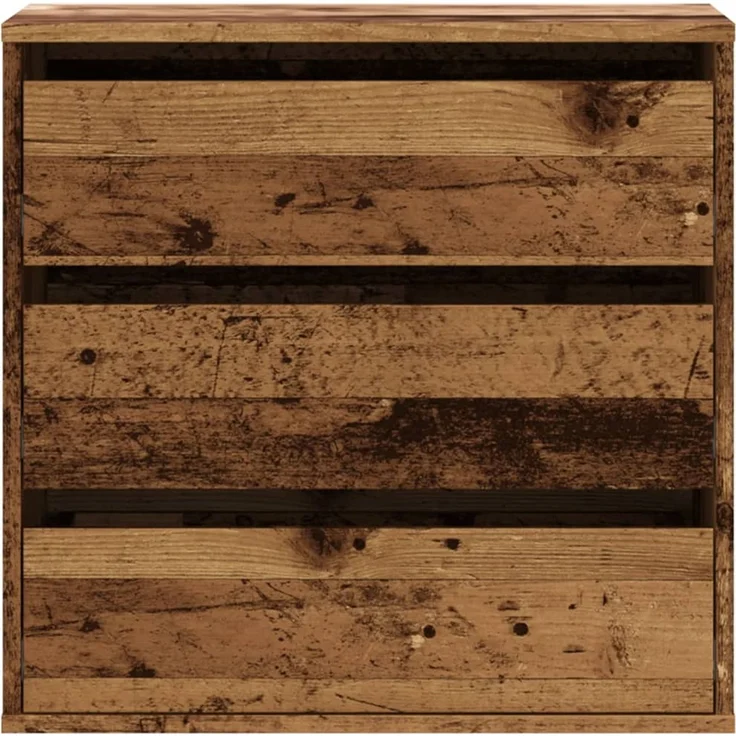 vidaXL Kommode Altholz-Optik 60x41x58 cm Holzwerkstoff 852850 – Bild 4