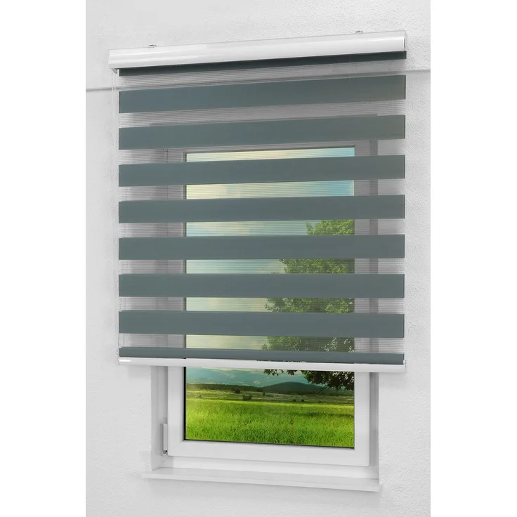 Rollo mit Blende, LYSEL®, blickdicht, HxB 175x40cm
