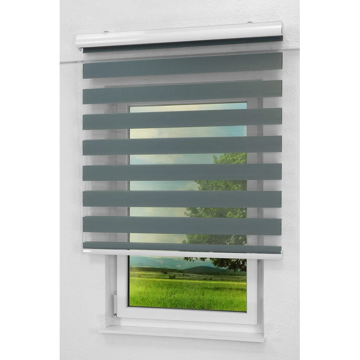 Rollo mit Blende, LYSEL®, blickdicht, HxB 175x40cm – Bild 1