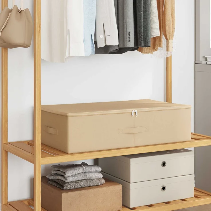 vidaXL Aufbewahrungsbox 24 stk. Vliesstoff 70 x 40 x 18 cm 50,4 L 42024614 – Bild 1