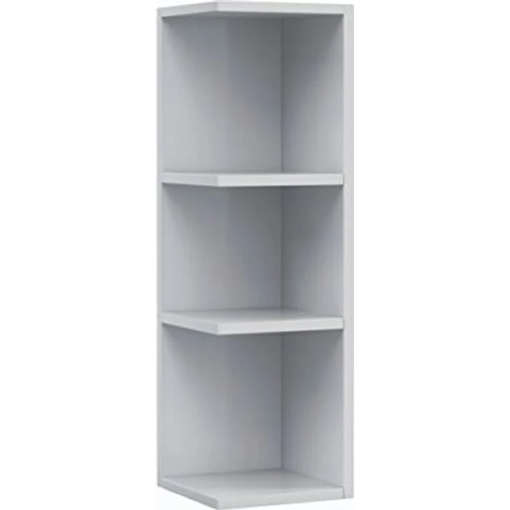 habeig Eckregal Mehrzweckregal Regal Badregal Badschrank weiß Bad, 65 cm hoch – Bild 1