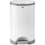 KORBELL - MINI - Abfallbehälter für Windeln - 9 L - Weiß - Ökonomisch - Ökologisch - Pedal - Fassungsvermögen von 25 Mänteln