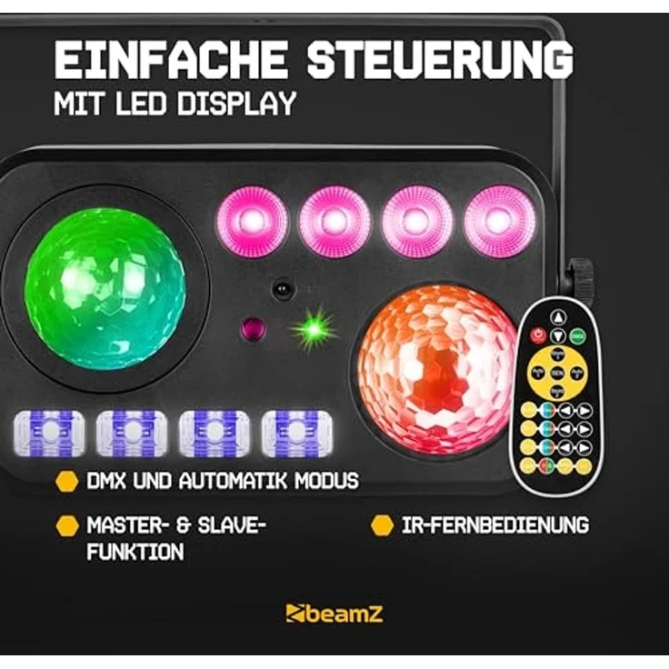 beamZ Shimmer6 Multi DJ LED-Effekt – Bild 6