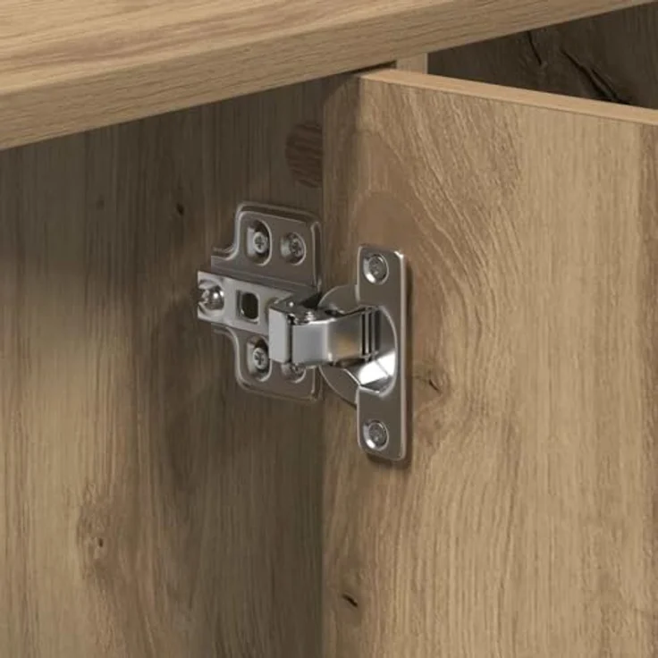 vidaXL Badezimmerschrank Artisan-Eiche 90 x 29 x 55 cm Holzwerkstoff 869210 – Bild 8