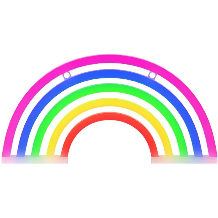 Neon LED Leuchte "Regenbogen" 5 Farben – FLNE14X – Forever Light