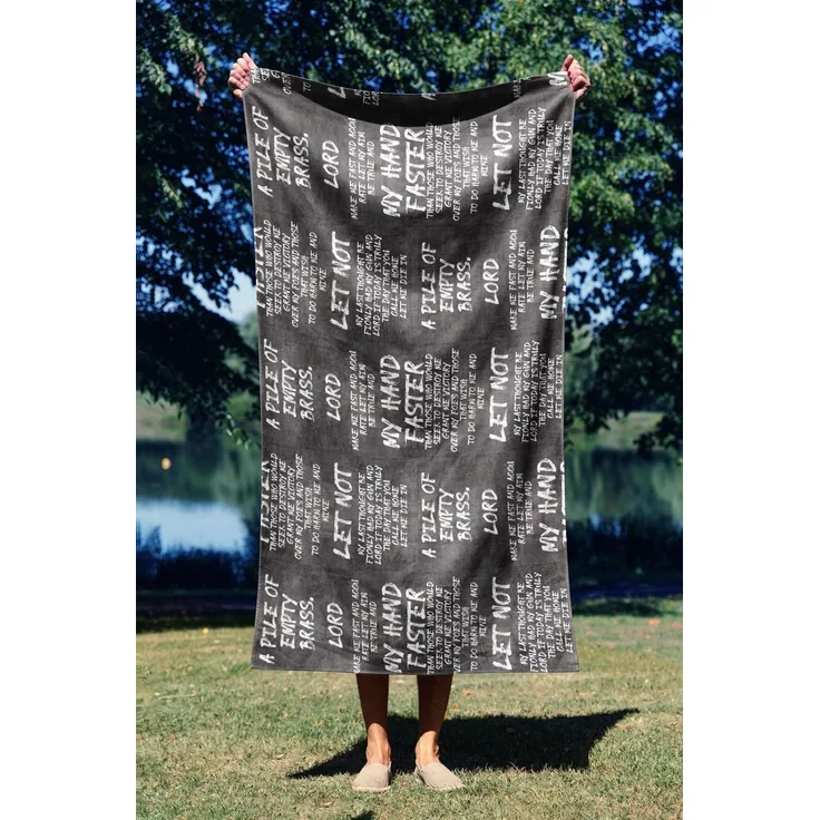 Mijolnir 'My Hand Faster 90' Strandtuch, Mehrfarbig, 90 x 150 cm