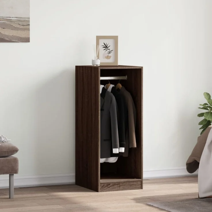 vidaXL Kleiderschrank Grau Sonoma 48x41x102 cm Holzwerkstoff 840819 – Bild 10